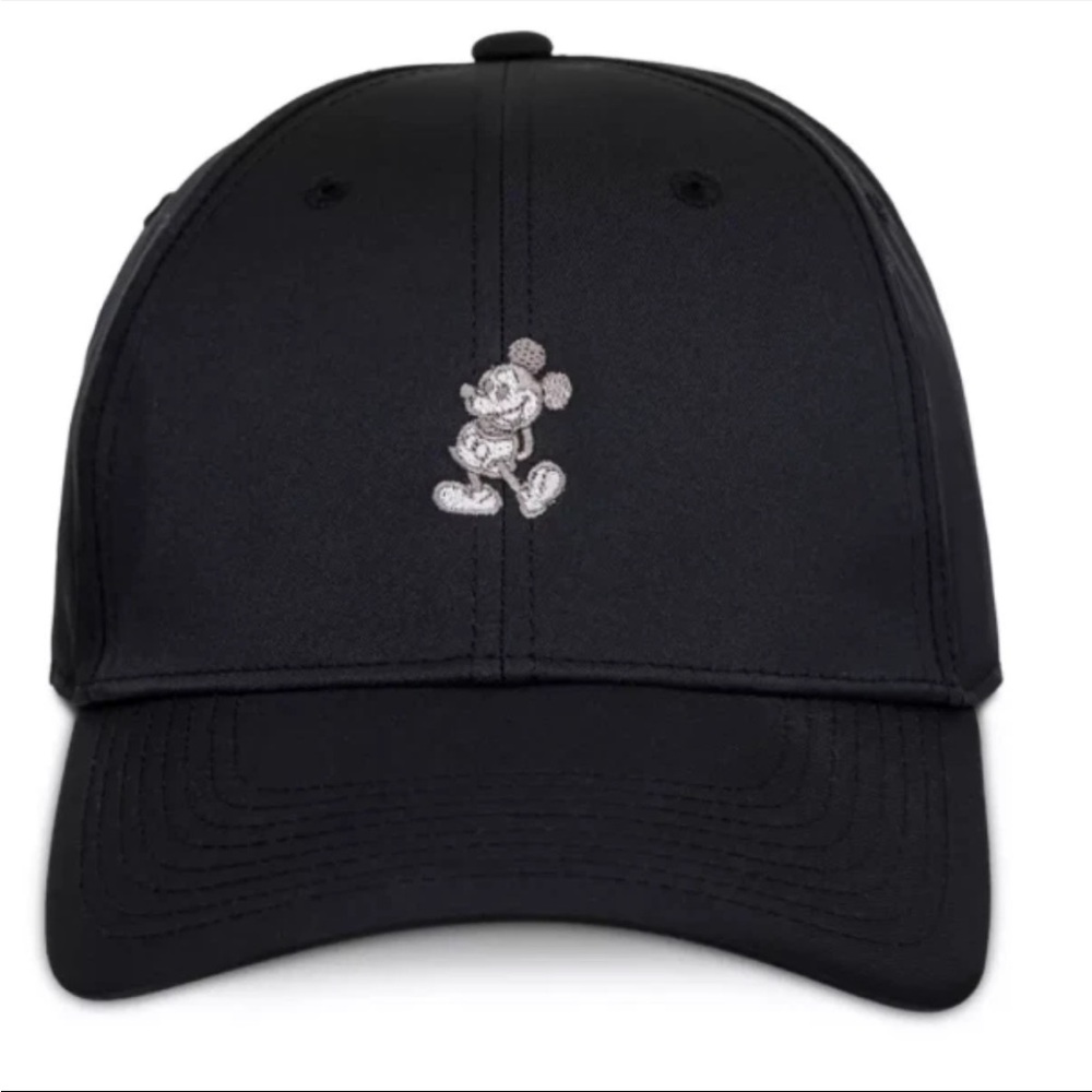 Disney Parks Mickey Mouse Baseball Hat Nike Legacy 91 Dri-fit Black Adjustable